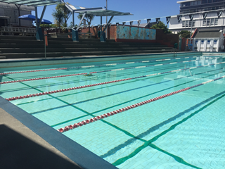 The main pool at Thorndon Pool.