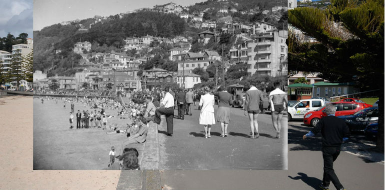 Oriental Bay now and then