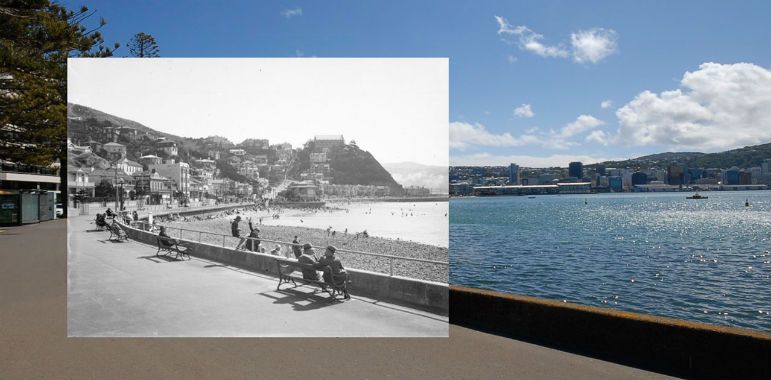 Oriental Bay now and then