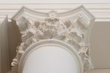 Cast-iron column in the Town Hall.